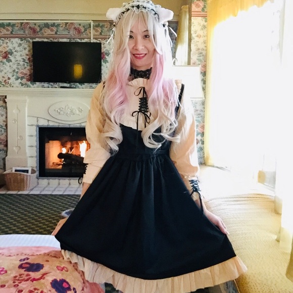 NEW Sweet Harajuku Lolita Dress - Picture 7 of 16